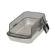 thumbnail image 1 of Caja De Arena Para Gatos, Orinal Portátil Para Mascotas, Inodoro En Forma De U, Parte Delantera Rebajada, 1 of 5