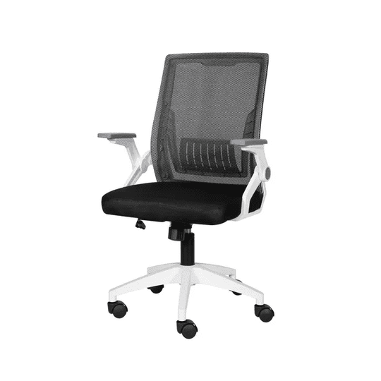 Genérico - Silla Ergonómica De Oficina Carla Giratoria Con Asiento De Memoria Negra