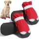 thumbnail image 1 of Zapatos para perros para pavimento caliente, botas para perros medianos y grandes, botines impermeables para perros con suela antideslizante y protectores de patas, 4 unidades, 1 of 6