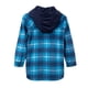 thumbnail image 2 of Sobre Camisa Niño Cuadrille Gorro Desmontable Azul, 2 of 3