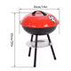 thumbnail image 2 of Asador Portátil De Carbón Con Tapa Parrilla Acero 36cm Ancho, 2 of 3