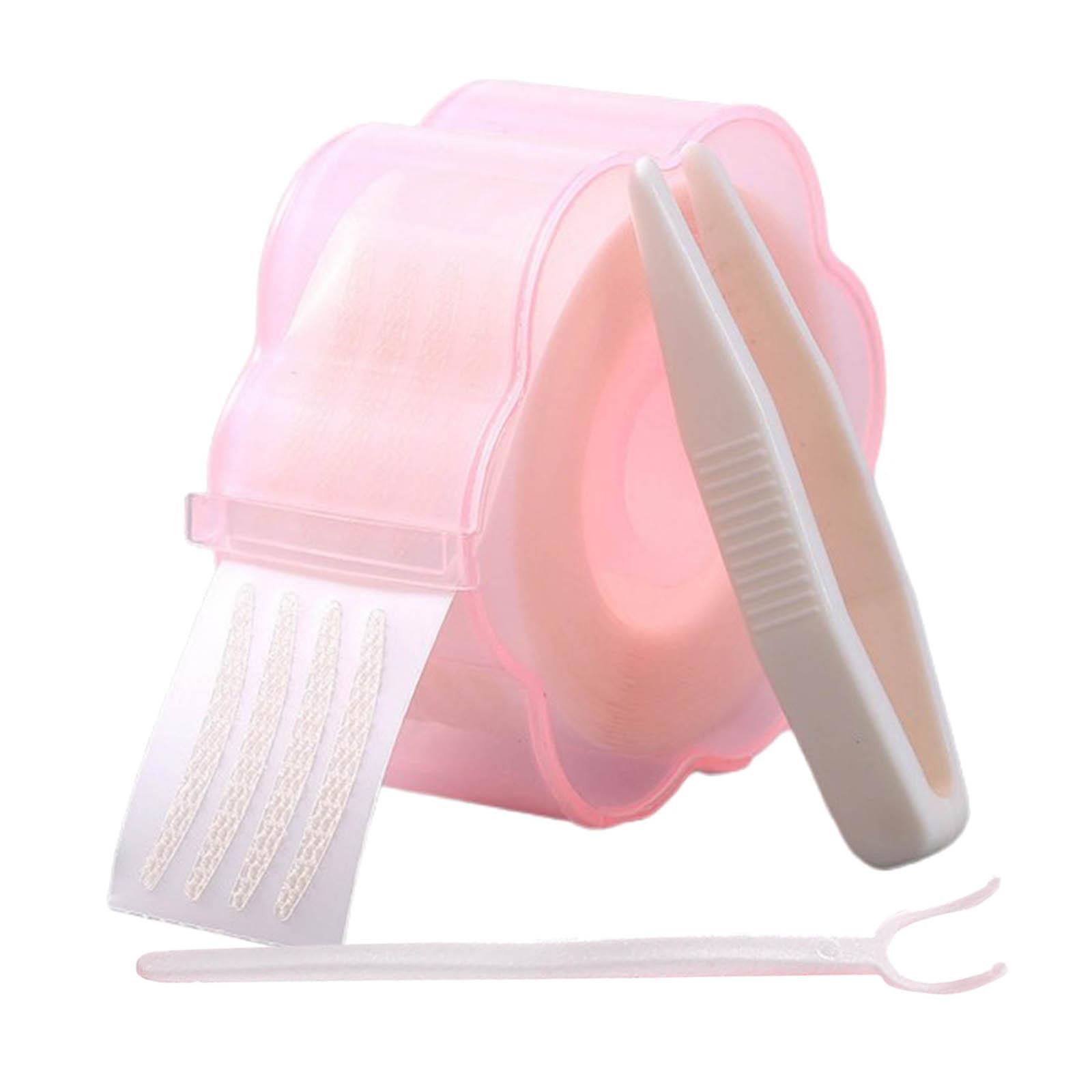 Magideal - 360 Uds. Cintas Adhesivas Para Párpados, Cintas Adhesivas Invisibles Para Párpados Dobles, Estuche Portátil, Tiras De Elevación De Ojos Instantáneas , Arco Delgado