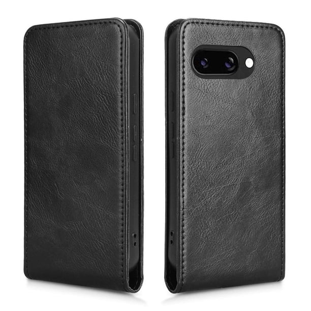 Funda tipo folio para Google Pixel 9A con soporte magnético y protección para la cámara Negro