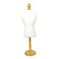 Magideal - Mini Soporte De Exhibición De Joyería Para Vestido De Perro, Estante De Exhibición De Cadena De Joyería, Soporte De Modelo De Muñeca Para Accesorios E Color De La Madera