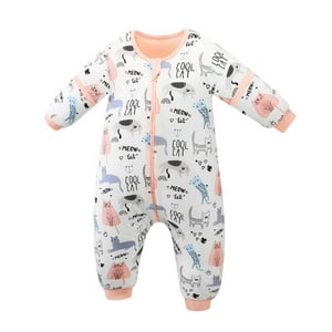 Kivara - Saquito De Dormir Bebe Con Pie Tog 1.5 Pijama Saco Dormir Rosa L