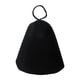thumbnail image 4 of Sombrero de sauna sombrero de sala de sombrero de ducha contra el calor para baños de spa hombres mujeres Negro, 4 of 5