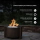 thumbnail image 4 of Brasero Sin Humo Brann Pro Circular XL Negro Mate Hierro, 4 of 7
