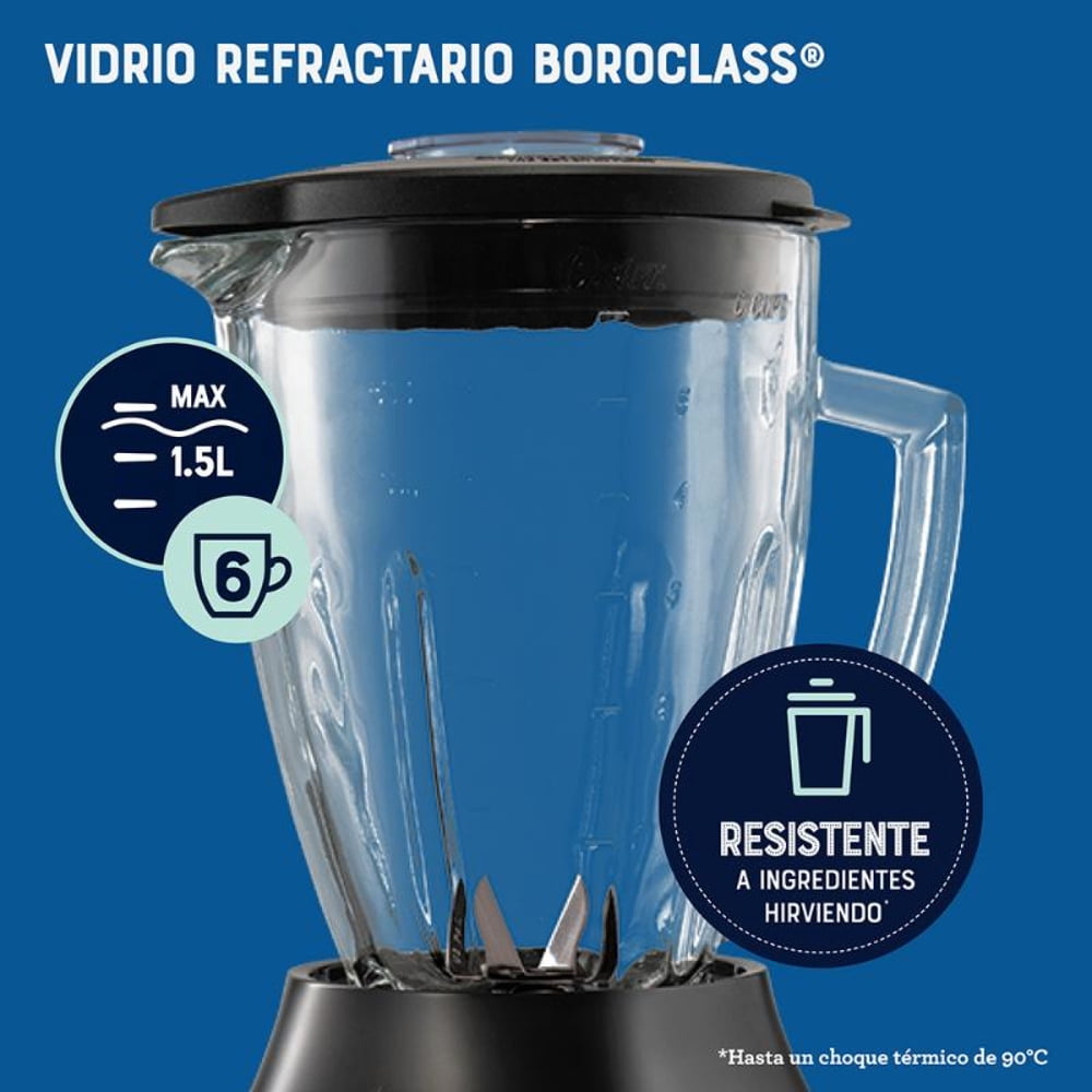 Licuadora BLSTPEG-NRT-052 1.5 Litros Gris, foto 6