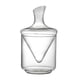 thumbnail image 4 of Jarra Cristal Alta Transparente Para Bebidas Fiestas Boca Oblicua Gran Presente, 4 of 5