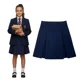 thumbnail image 1 of Falda Colegio Niña Juvenil Gris Clásica Confección Nacional, 1 of 5