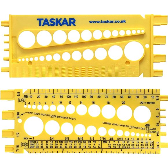 Calibrador de Medición Taskar 22 cm (pulgadas/metro)