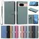thumbnail image 1 of Cartera para Google Pixel 8A con Bolsillo de Tarjetas, Verde Oscuro, 1 of 6