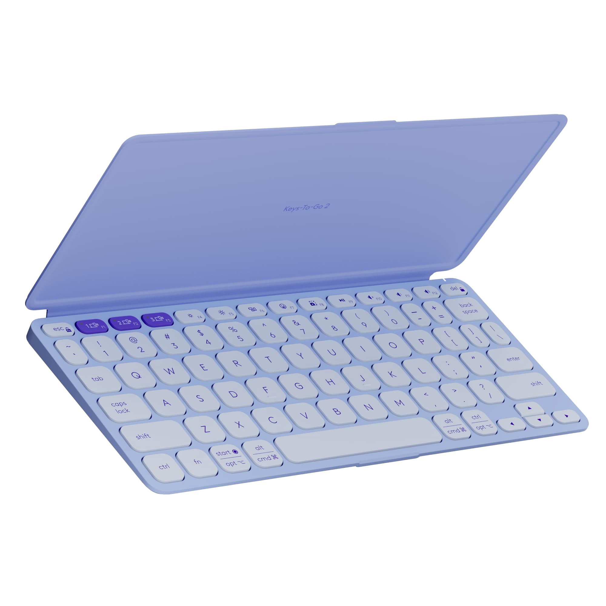 Teclado Bluetooth Portátil Logitech Keys-to-go 2 Lilac