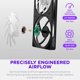 thumbnail image 3 of Ventilador NZXT F360 RGB 360 mm PWM Negro, 3 of 8