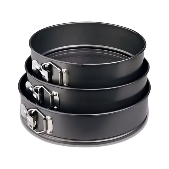3 Moldes De Torta Desmontable Antiadherente Reposteria