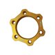 thumbnail image 1 of Bujes Roscados De Aluminio Para Bicicleta MTB Base Del Adaptador Del Rotor Del Freno De Disco Dorado 44 Mm, 1 of 5