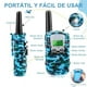 thumbnail image 3 of T-388 Walkie Talkies Para Niños, 22 Canales De Sonido De Cristal De Dos Vías Juguetes Para Niños Con Linterna, Regalos De Cumpleaños Para Niños De 4 A 12 Años De Edad, Personaje Walkie Talkies, 3 of 6