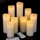 thumbnail image 1 of Velas LED antizerinas sin llama, paquete de 9 con temporizador remoto, 1 of 6