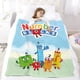 thumbnail image 5 of Numberblocks anti-pilling, suave, ligera, esponjosa y acogedora de lujo para hogar y cocina – Perfecta para niños y adultos,80X100cm, 5 of 6
