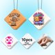 thumbnail image 1 of Ambientadores personalizados de doble cara CDBUY, 1 of 7