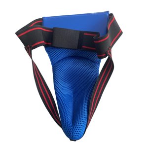 Magideal - Protector De Ingle Para Taekwondo, Protector De Entrepierna, Equipo De Protección, Protector De Ingle Para Boxeo, Suspensorio Para Ejercicio, Kickboxi Azul 72 A 104 Cm