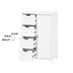 thumbnail image 3 of White Bathroom Storage Cabinet, Floor Cabinet with Adjustable Shelf and Drawers, 3 of 3