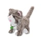 thumbnail image 5 of Gatito De Peluche Que Habla Y Camina, Versátil, Con 12 Canciones Que Graba Y Repite, Rayas Gris Claro., 5 of 5