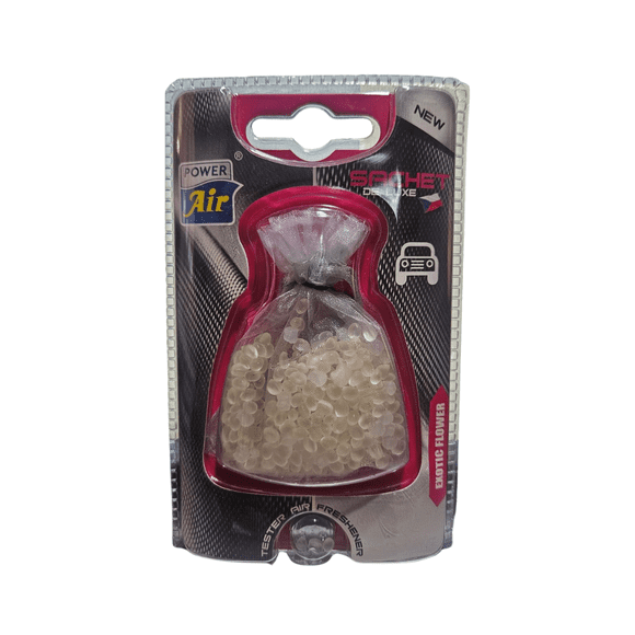 Aromatizante de Vehiculos Power Air Sachet DeLuxe Aroma Exotic Flower