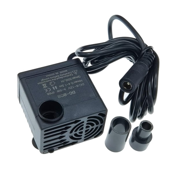 Bomba de fuente de agua para gatos, bomba dispensadora de agua potable para perros de repuesto para fuente de gatos, Compatible con múltiples fuentes