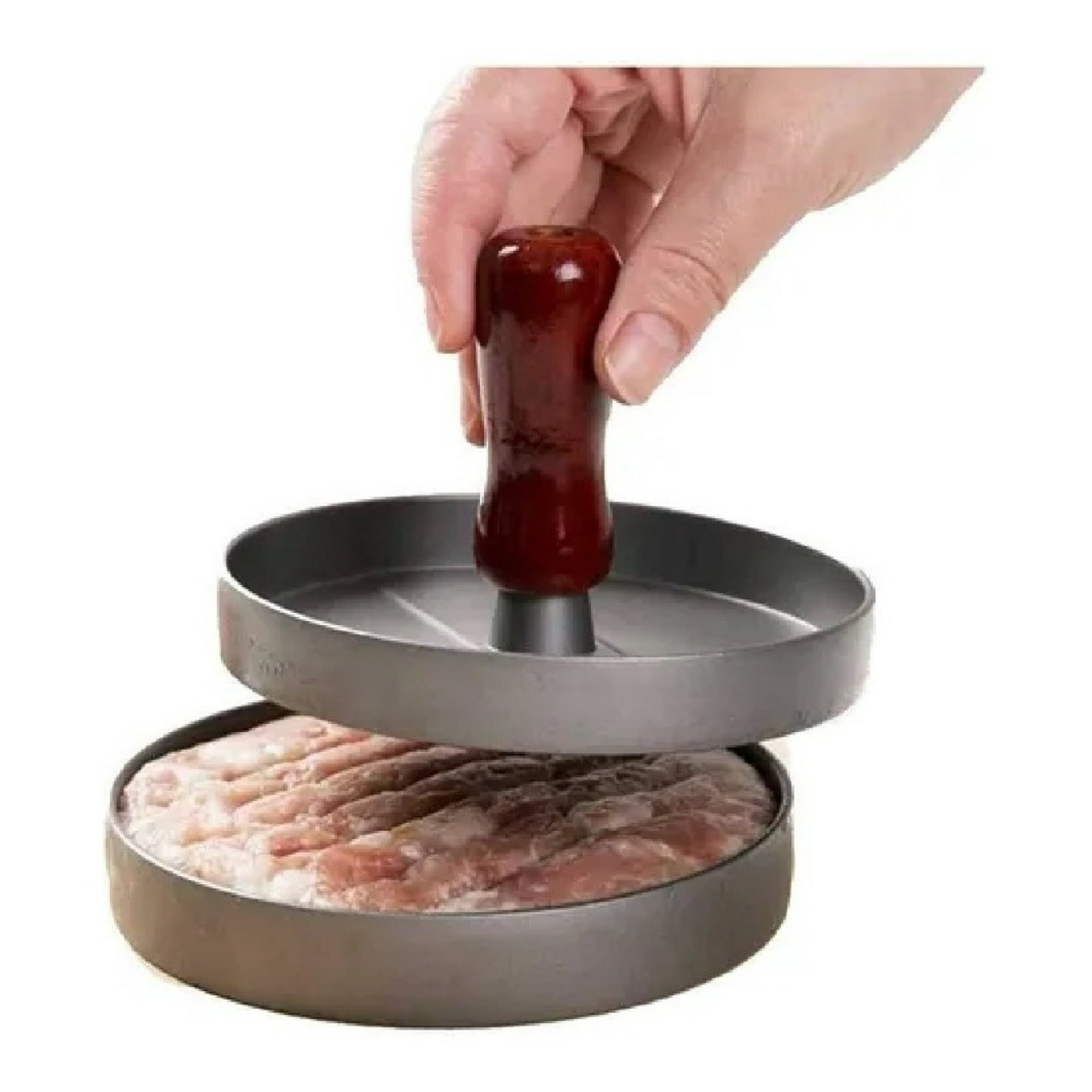 Genérico - Prensa Para Hamburguesas Molde Antiadherente Asado Parrilla