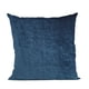 thumbnail image 1 of Cojín decorativo Plutus Brands Plutus Navy Lux de terciopelo brillante azul, 1 of 5