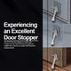 thumbnail image 4 of Tope de puerta CG PLUS One‑Touch adhesivo 10 × 5 cm, paquete de 2, 4 of 7