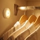 thumbnail image 4 of Juego de 3 luces con sensor de movimiento, luces nocturnas LED a pilas, luces para colocar en cualquier armario, escaleras, pasillos, baños, dormitorios, cocinas, etc., 4 of 8