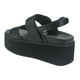 thumbnail image 4 of Sandalia Chalada Mujer Viru-31 Negro Plataforma, 4 of 6