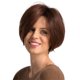 thumbnail image 5 of Mujeres Natural Short Straight Wig Human Hair Pixie Wig Black Ombre Marroon, 5 of 5