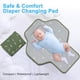 thumbnail image 3 of Cambiador Portátil Bebé Impermeable Nylon Verde Salvia, 3 of 3