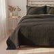 thumbnail image 5 of Cubrecamas Quilt King Negro Wonder Collection Martine, 5 of 7