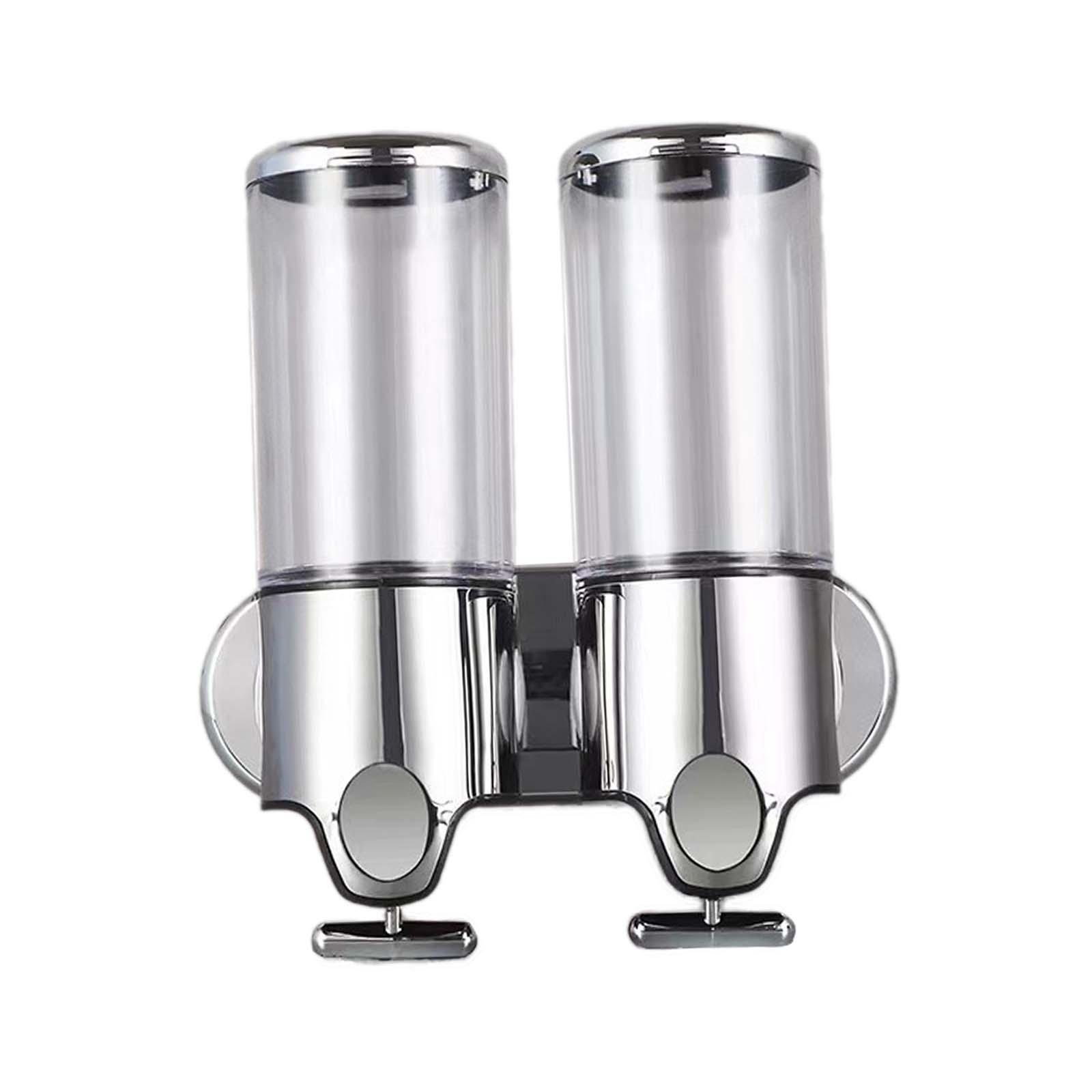 Bothyi - Dispensador De Ducha Antideslizante Con Botella De Bomba Recargable Para Inodoro De Hotel, Restaurante, 2 Ranuras