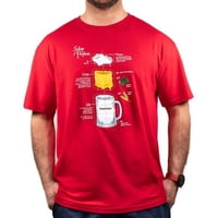 Kunstmann - Polera Schop Perfecto Colores Roja Xl Hombre