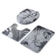 thumbnail image 4 of Set Para Baño De 3 Piezas Con Diseño Flor Color Gris, 4 of 4