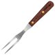 thumbnail image 1 of Tenedor de cocina HIC Harold Import con mango de nogal y acero inoxidable, 1 of 2