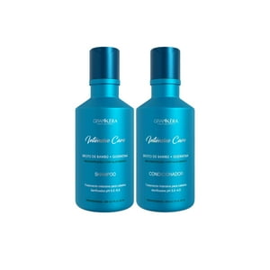 Set Shampoo + Acondicionador Cuidado Intensivo Bambú Y Queratina Grankéra Profissional