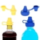thumbnail image 1 of Juego de tapa para botella y bolsa KIDDIKAP de silicona resistente a derrames, 1 of 6
