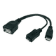 thumbnail image 1 of Adaptador micro USB OTG puerto de alimentación macho hembra, 1 of 3
