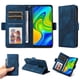 thumbnail image 4 of Carcasa FOXDOCK Xiaomi Redmi Note 9 4G de cuero PU, diseño acolchado clásico, protección contra caídas y rayones, 4 of 5
