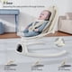thumbnail image 3 of Baby Swing BabyBond Bluetooth con control remoto de música de 5 velocidades, color beige, 3 of 3