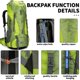 thumbnail image 5 of Mochila de senderismo King'sGuard 70L+5L impermeable para hombre y mujer, 5 of 7