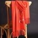 thumbnail image 1 of Plum Embroidered Imitation Cashmere Scarf Large Blanket Scarf Shawl Outdoor Autumn & Winter Thickened Warm Scarf, 1 of 3