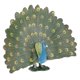thumbnail image 5 of Simulación Animal Modelo Pavo Real Realista Para El Hogar Jardín Accesorios En Miniatura, 5 of 5
