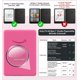 thumbnail image 2 of Funda giratoria 360° MoKo de 18 cm color rosa fluido para eBook, 2 of 8